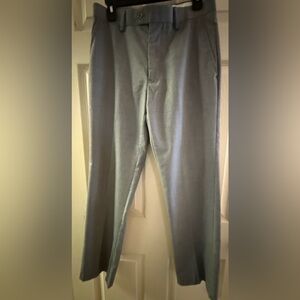 Men's Elegant Gray Dress Pants